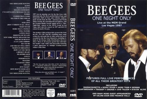 BEE GEES ONE NIGHT ONLY - FRONT