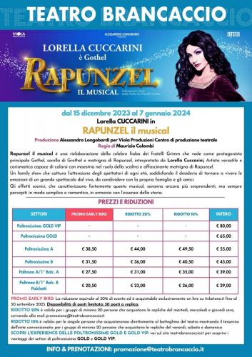 Presentazione RAPUNZEL il musical - Brancaccio 23-24